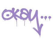Sealed Graffiti | Okay (Violent Violet) image
