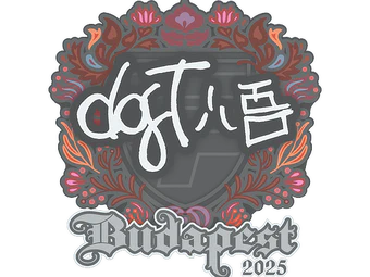 Sticker | dgt | Budapest 2025 image