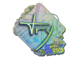 Sticker | TRY (Holo) | Rio 2022 image