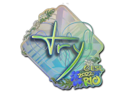 Sticker | TRY (Holo) | Rio 2022 image