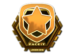 Sticker | Gambit Esports (Gold) | London 2018 image