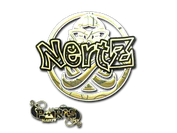 Sticker | NertZ (Gold) | Paris 2023 image