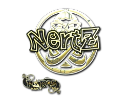 Sticker | NertZ (Gold) | Paris 2023 image