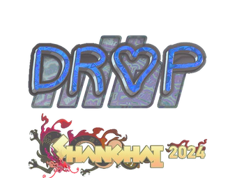 Sticker | drop (Holo) | Shanghai 2024 image