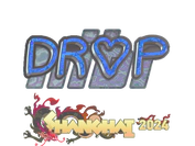 Sticker | drop (Holo) | Shanghai 2024 image