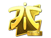 Sticker | Fnatic (Gold) | Atlanta 2017 image