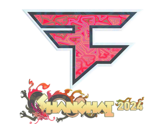 Sticker | FaZe Clan (Holo) | Shanghai 2024 image