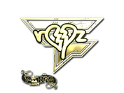 Sticker | ropz (Gold) | Paris 2023 image