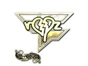 Sticker | ropz (Gold) | Paris 2023 image