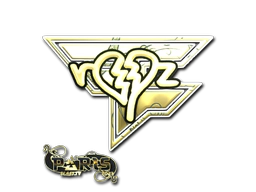 Sticker | ropz (Gold) | Paris 2023 image