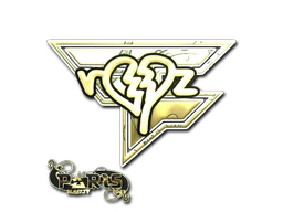 Sticker | ropz (Gold) | Paris 2023 image