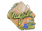 Sticker | Magisk (Holo) | Rio 2022 image