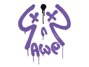 Sealed Graffiti | Recoil AWP (Monster Purple) image