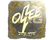 Sticker | oSee (Gold) | Austin 2025 image