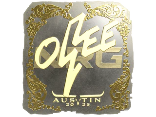Sticker | oSee (Gold) | Austin 2025