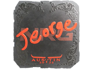 Sticker | jeorge (Foil) | Austin 2025