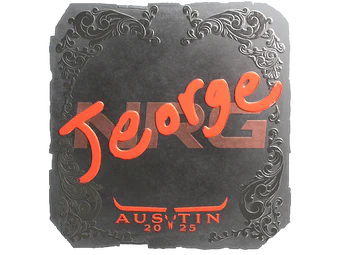 Sticker | jeorge (Foil) | Austin 2025 image