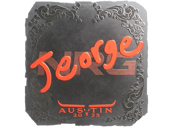 Sticker | jeorge (Foil) | Austin 2025 image