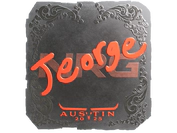 Sticker | jeorge (Foil) | Austin 2025 image