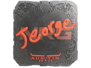 Sticker | jeorge (Foil) | Austin 2025 image