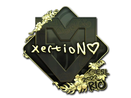 Sticker | xertioN (Gold) | Rio 2022 image