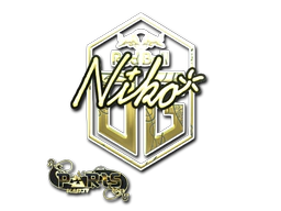 Sticker | niko (Gold)  | Paris 2023 image