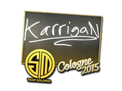 Sticker | karrigan | Cologne 2015 image