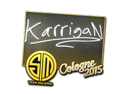 Sticker | karrigan | Cologne 2015 image