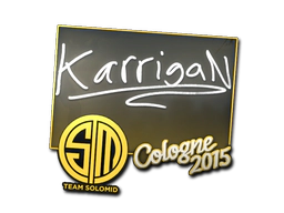 Sticker | karrigan | Cologne 2015 image