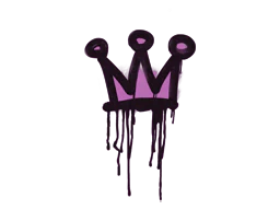Sealed Graffiti | Little Crown (Bazooka Pink)