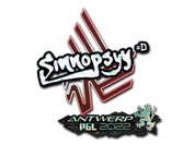 Sticker | sinnopsyy (Glitter) | Antwerp 2022 image