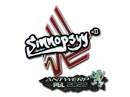 Sticker | sinnopsyy (Glitter) | Antwerp 2022 image