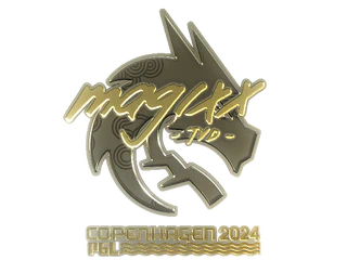 Sticker | magixx (Gold) | Copenhagen 2024