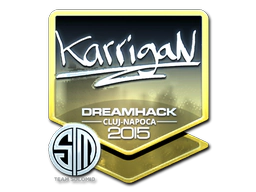 Sticker | karrigan (Foil) | Cluj-Napoca 2015 image