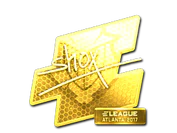 Sticker | shox (Gold) | Atlanta 2017 image