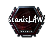 Sticker | stanislaw (Foil) | London 2018 image