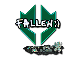 Sticker | FalleN (Glitter) | Antwerp 2022 image