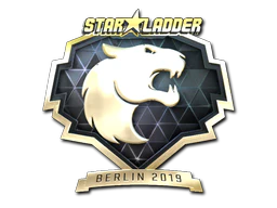 Sticker | FURIA (Gold) | Berlin 2019 image