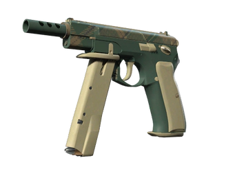 CZ75-Auto | Green Plaid image