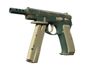 CZ75-Auto | Green Plaid