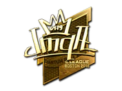 Sticker | jmqa (Gold) | Boston 2018 image