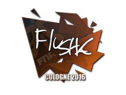 Sticker | flusha | Cologne 2016 image