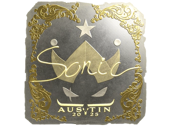 Sticker | Sonic (Gold) | Austin 2025 image