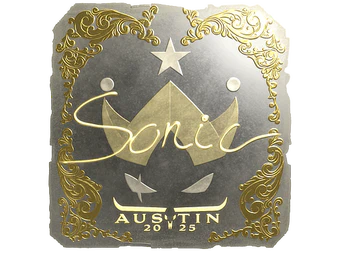 Sticker | Sonic (Gold) | Austin 2025 image