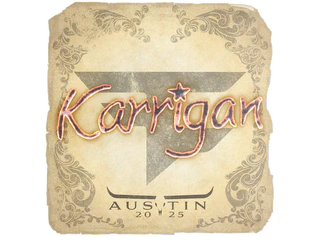 Sticker | karrigan | Austin 2025