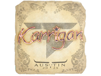 Sticker | karrigan | Austin 2025 image