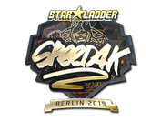 Sticker | speed4k (Gold) | Berlin 2019 image