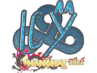 Sticker | ICY (Glitter) | Shanghai 2024