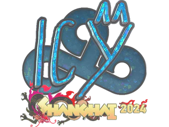 Sticker | ICY (Glitter) | Shanghai 2024 image