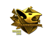 Sticker | mousesports (Gold) | Cologne 2016 image